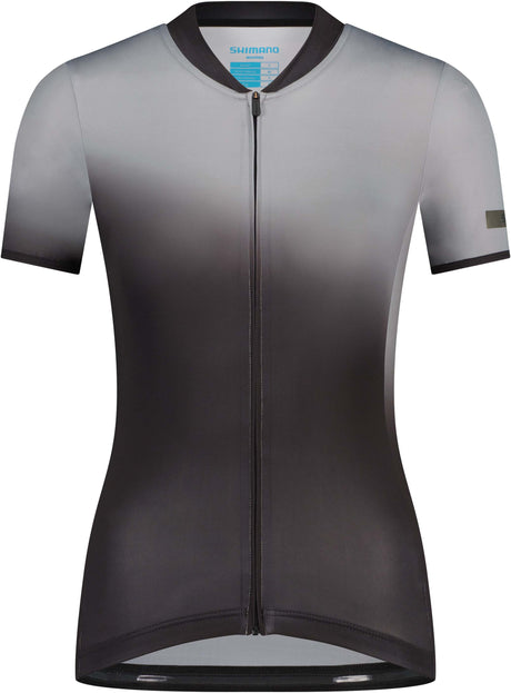 Shimano W's EVOLVE Avventura Short Sleeves Jersey Anthracite Gray