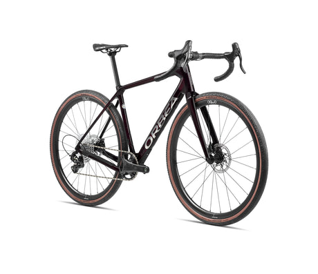 Orbea TERRA M30TEAM Wine Red Carbon View (2024)