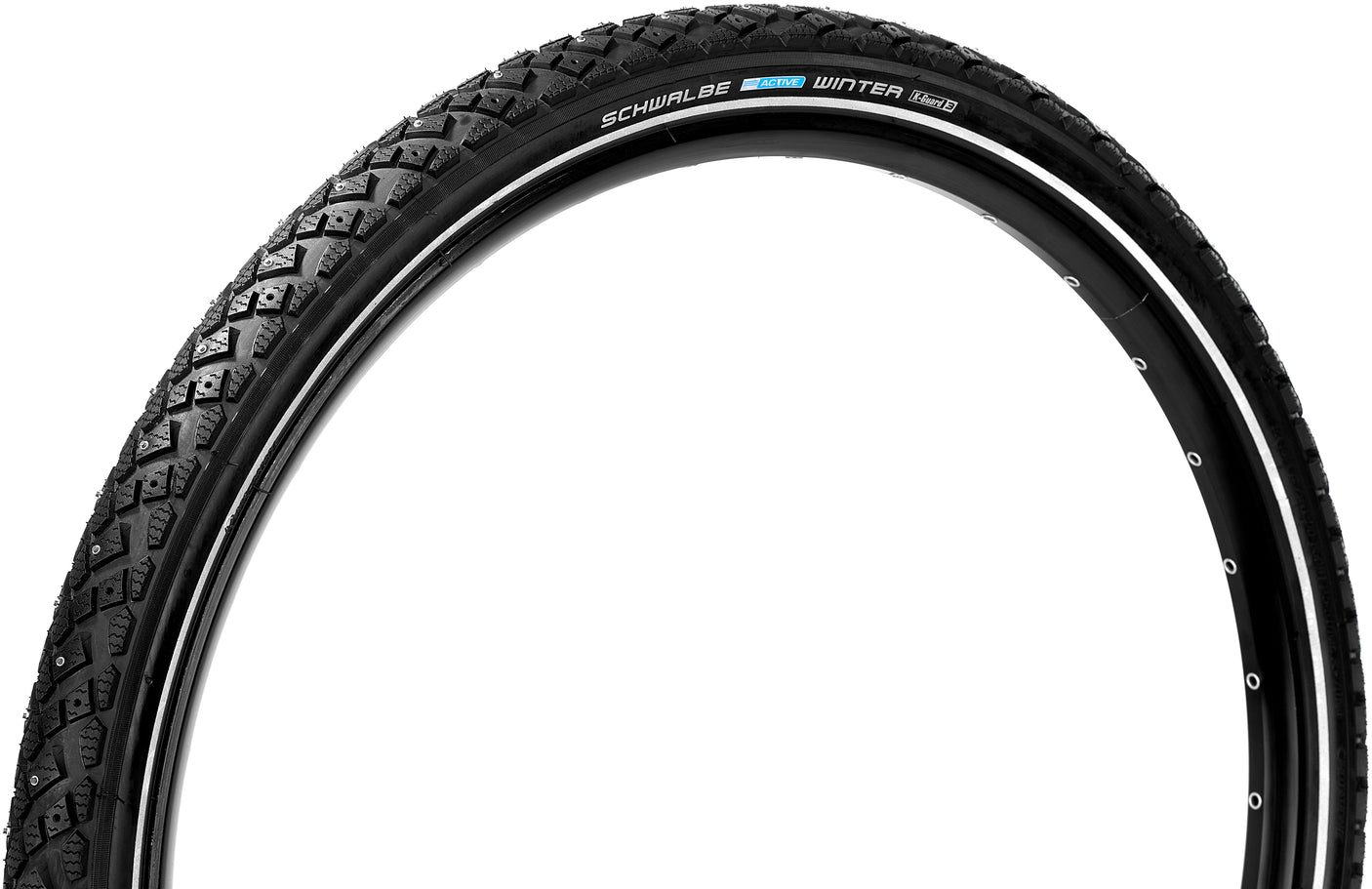 Schwalbe Winter Active Drahtreifen 27.5x2.00" K-Guard schwarz