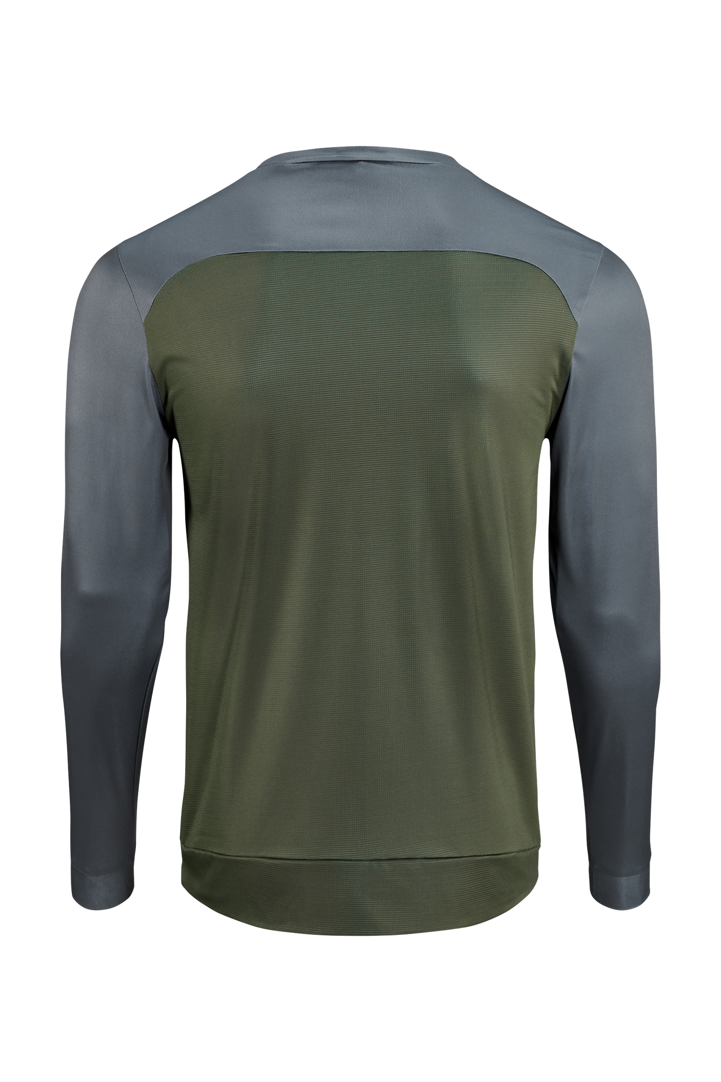 CUBE ATX Rundhalstrikot TM langarm olive´n´grey Herren