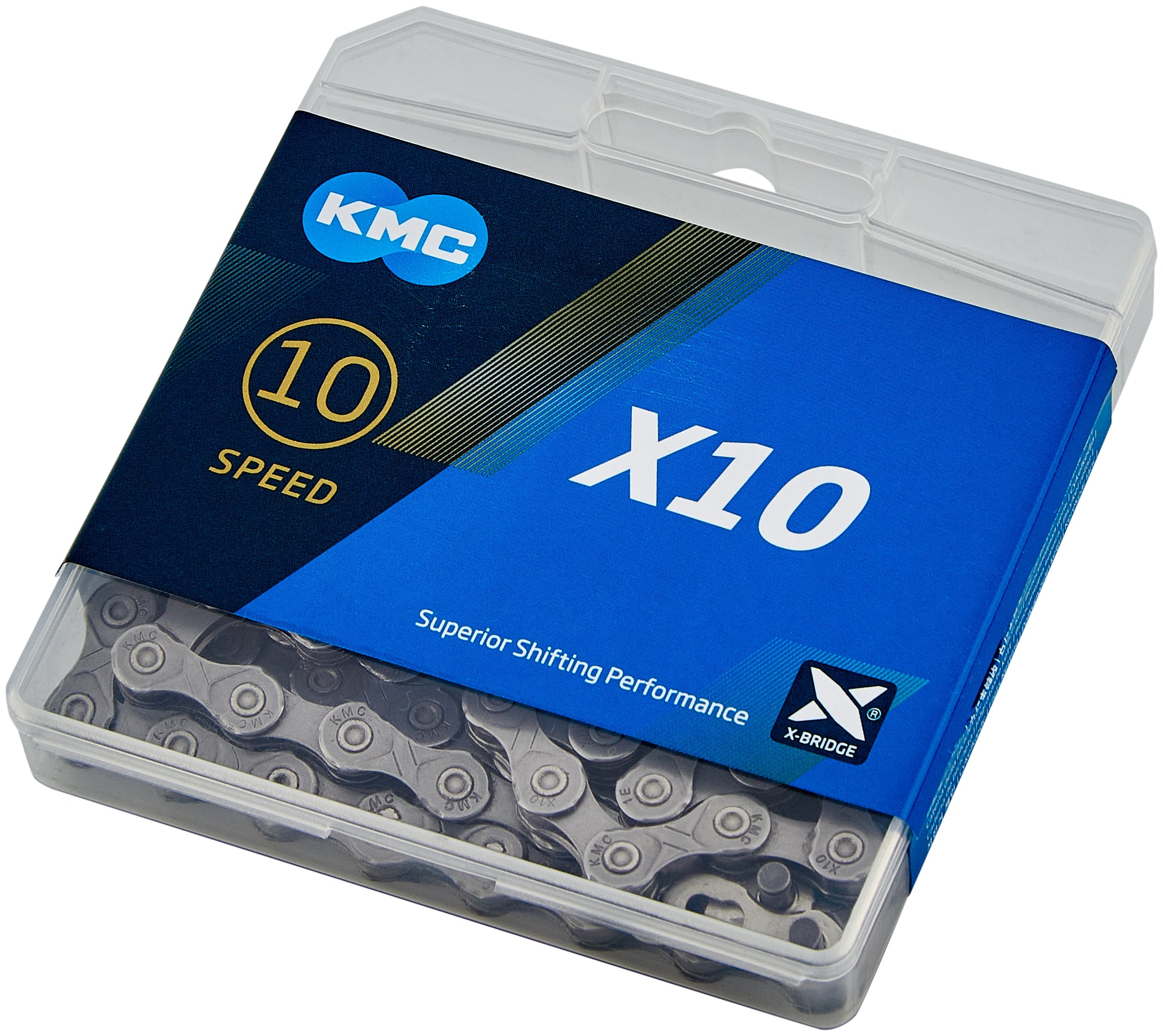 KMC X10 Kette 10-fach grau