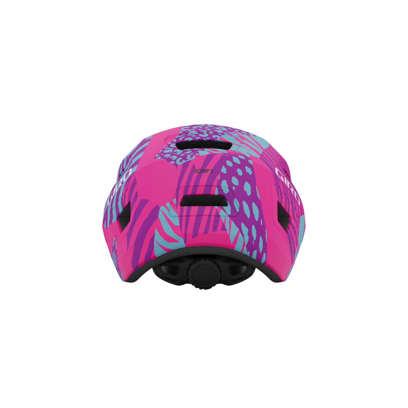 Giro Scamp II Helm matte pink animal