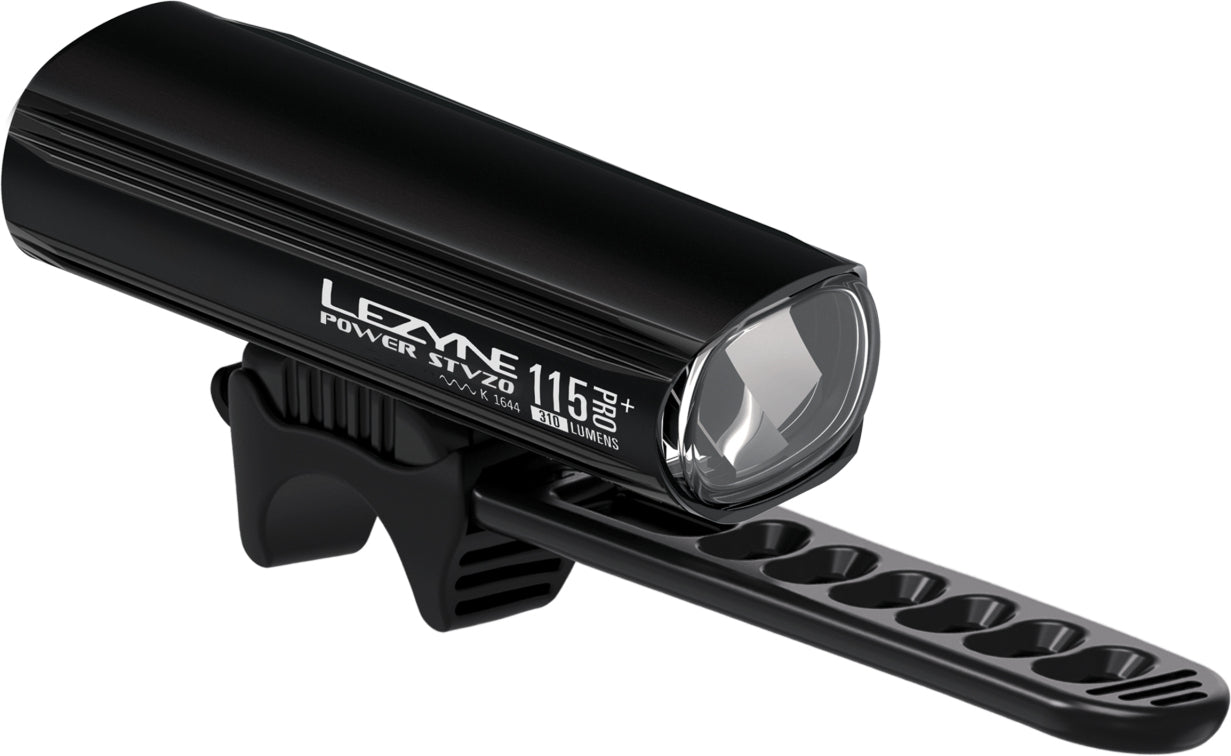 Lezyne Power Pro 115 LED Frontlicht schwarz-glänzend