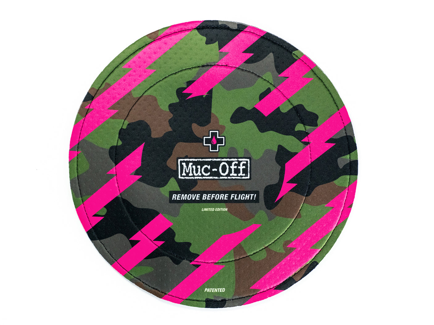 Muc-Off Disc Brake Covers 1 Paar grün/pink