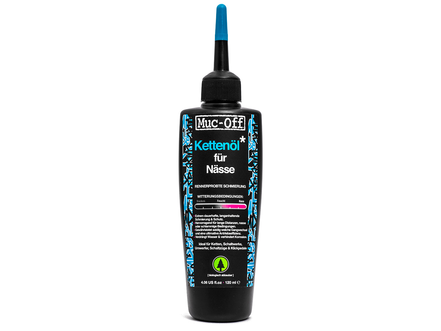 Muc-Off Wet Lube Kettenöl für Nässe 120 ml