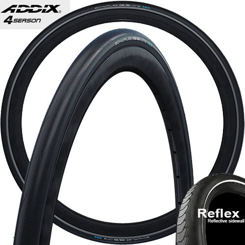 Schwalbe ONE 365 Performance Faltreifen 32-622 Addix 4Season schwarz-skin/schwarz-reflex